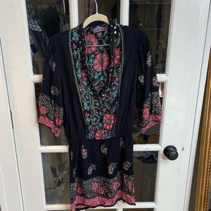 Floral mini dress